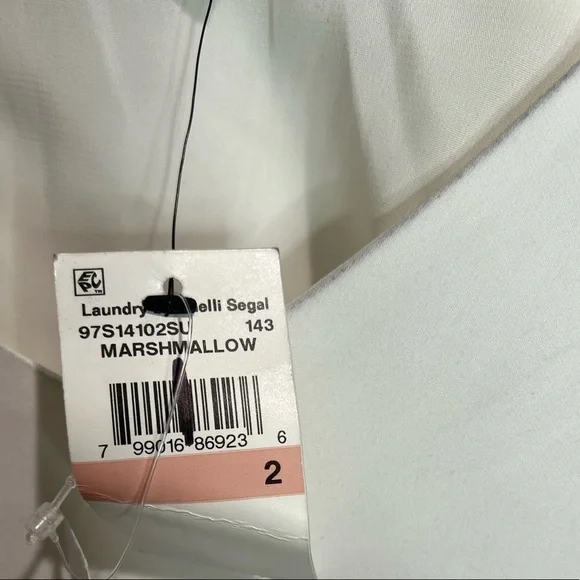 LAUNDRY by Shelli Segal dress with bell sleeves size 2 - Picture 10 of 10